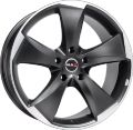MAK Raptor 5 10,5x20 5x112 ET45 76 Graphite Mirror Face
