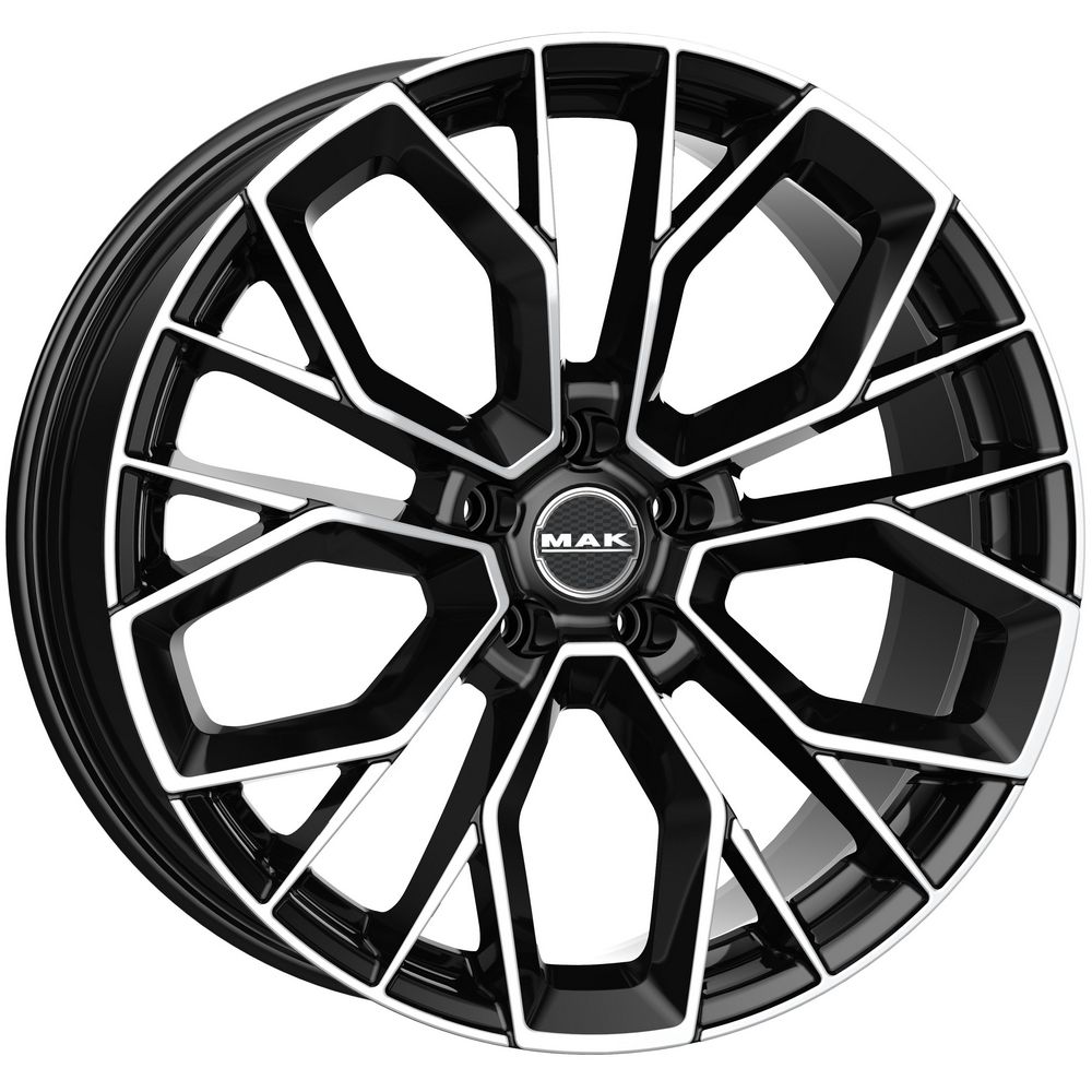 Легковой диск MAK Stilo 8x18 5x112 ET30 76 Black Mirror