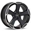 OZ Aspen HLT 9x20 5x112 ET30 66,46 Matt Black Diamond Cut