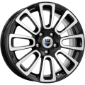 Rapid Неман 6x15 4x100 ET45 56,6 Алмаз черный