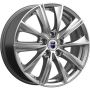 Легковой диск Rapid Арнар 6x15 4x100 ET40 60,1 Дарк платинум