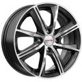 Rapid Арнар 6x15 4x100 ET40 60,1 Алмаз черный