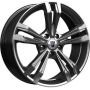 Легковой диск Rapid Каррера 7x18 5x114,3 ET38 67,1 Дарк платинум
