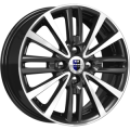 Rapid Модена 6x15 4x100 ET46 54,1 Алмаз черный