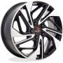Легковой диск RepliKey R206 7x17 5x114,3 ET39 60,1 BK/FP