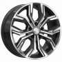 Легковой диск СКАД Амиата 7x17 4x100 ET43 60,1 Алмаз (уценка: замят обод)