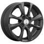 Легковой диск СКАД Ницца 5,5x14 4x100 ET45 67,1 Черный бархат