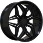 Легковой диск Skill Wheels SV185 10x20 6x139,7 ET10 77,8 чёрный глянцевый