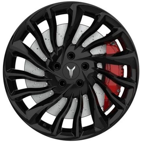 Легковой диск Vissol F-3032R 8,5x21 5x120 ET30 66,1 Gloss Black