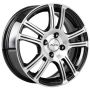 Легковой диск X-trike X-105М 6x15 4x100 ET45 60,1 BK/FP