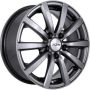 Легковой диск X-trike X-115 6x15 5x105 ET38 56,6 BK/FP