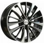 Легковой диск X-trike X-126 7x17 5x112 ET45 66,6 BK/FP