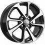 Легковой диск iFree КС861 6x15 4x100 ET48 54,1 Алмаз черный