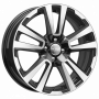 Легковой диск iFree КС874 6,5x17 4x100 ET43 60,1 Алмаз черный