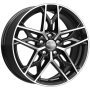 Легковой диск iFree КС894 7,5x17 5x114,3 ET45 60,1 Алмаз черный