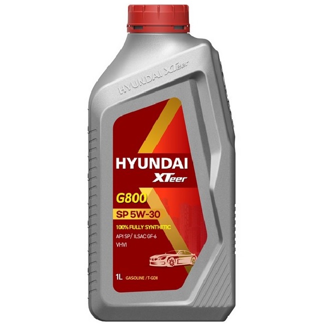 Масло моторное Hyundai XTeer G800 (Gasoline Ultra Protection) 5W-30 API SP; ILSAC GF-6 синтетическое 1 л 1011002