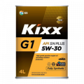 KIXX G1 SN Plus 5W-30 API SN PLUS-RC; ILSAC GF-5 синтетическое 4 л