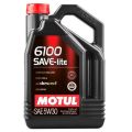 Motul 6100 SAVE-LITE 5W-30 API SN; ILSAC GF-5 полусинтетическое 4 л
