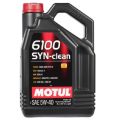 Motul 6100 SYN-CLEAN 5W-40 API SN; ACEA C3 синтетическое 4 л