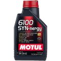 Motul 6100 SYN-NERGY 5W-40 API SN; ACEA A3/B4 синтетическое 1 л 107975