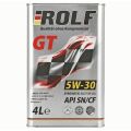 ROLF GT 5W-30 API SN/CF; ACEA C2/C3 синтетическое 4 л 322228