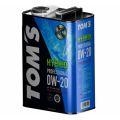 TOM`S PROFESSIONAL Hybrid 0W-20 API SP; ILSAC GF-6A синтетическое 4 л 00410-TP020-04R