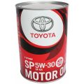 Toyota Motor Oil SP 5W-30 API SP; ILSAC GF-6A синтетическое 1 л 08880-13706/08880-80846