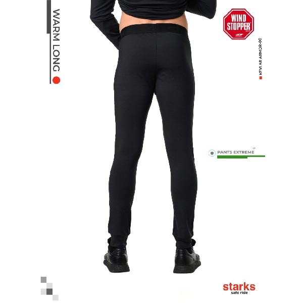 Мотобрюки и джинсы STARKS WARM Long pants Extreme черный M