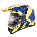 Racer BLD-819-7 синий/белый XL Визор