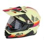 Мотошлем Racer JK802 желтый/оранжевый XXL Визор