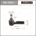Masuma ME2651 рулевой Toyota
