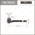 Masuma ME9806 рулевой Toyota