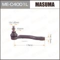 Masuma MEC4001L рулевой Mazda