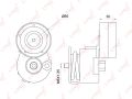 LYNXauto PT-3139 приводного вала Mitsubishi; Nissan; Opel; Renault; Volvo