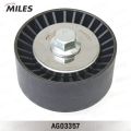 MILES AG03357 ролик поликлинового ремня