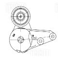 Trialli CM5463 ролик приводного ремня для автомобилей Ford Focus III (11-)/Kuga (13-) 1.5T/1.6T с натяжным