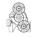 Trialli CM5623 ролик приводного ремня для автомобилей Ford Ranger (06-)/Transit (06-) 2.2d/3.2d с натяжным