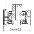 Trialli CM6188 ролик ГрМ для автомобилей Peugeot 307 (00-)/Citroen C4 (04-) 1.