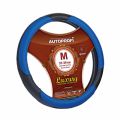 Autoprofi AP-1010 BK/BL (M) M 37—39 см кожа черный/синий
