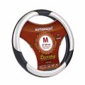 Autoprofi AP-1010 BK/SILVER (M) M 37—39 см кожа черный/серебристый