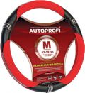 Autoprofi АР-150 M Black red M 37—39 см экокожа черный/красный