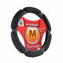 Оплетка на руль Autoprofi SP-5026 BK (XL) XL 41-43 см алькантара черный