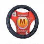 Оплетка на руль Autoprofi SP-9010 BK (M) M черный