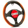 Оплетка на руль Autoprofi AP-2021BK/BR(M) M 37-39 см софттач черный/коричневый