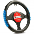 Autoprofi AP-2060BK/BL(M) M 37-39 см экокожа черный/синий