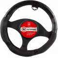 Autoprofi SP-5022 BK/BK.WOOD M 37-39 см экокожа черный