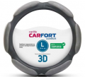 Carfort CS3163 L 39—41 см алькантара/экокожа серый