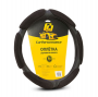 Оплетка на руль CAR PERFORMANCE CP-5016BK(M) M 37-39 см алькантара черный