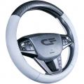 CarFashion 31457 M 37-39 см экокожа серый/черный