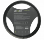 Оплетка на руль LECAR 175208 L 39—41 см экокожа черный